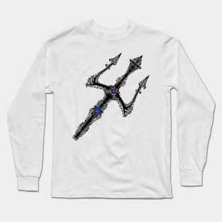 Poseidon trident fork Long Sleeve T-Shirt